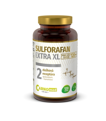 Sulphoraphane EXTRA XL Pure Gold Edition 120 - Up to 200 mg of myrosinase-activated brocoraphanin in a capsule!