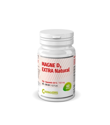 MAGNE D3 EXTRA Natural 60 - Stress and muscles under control