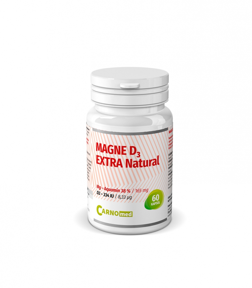 MAGNE D3 EXTRA Natural 60 - Stress and muscles under control